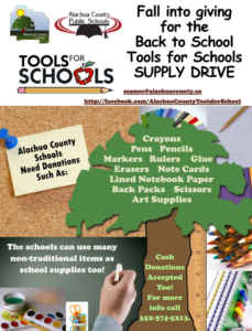 Tools for Schools giving