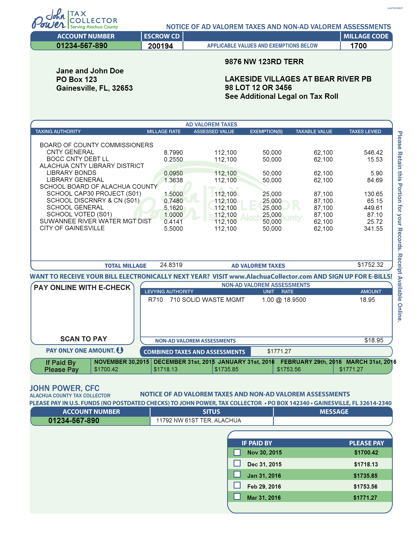 Alachua County Tax Collector