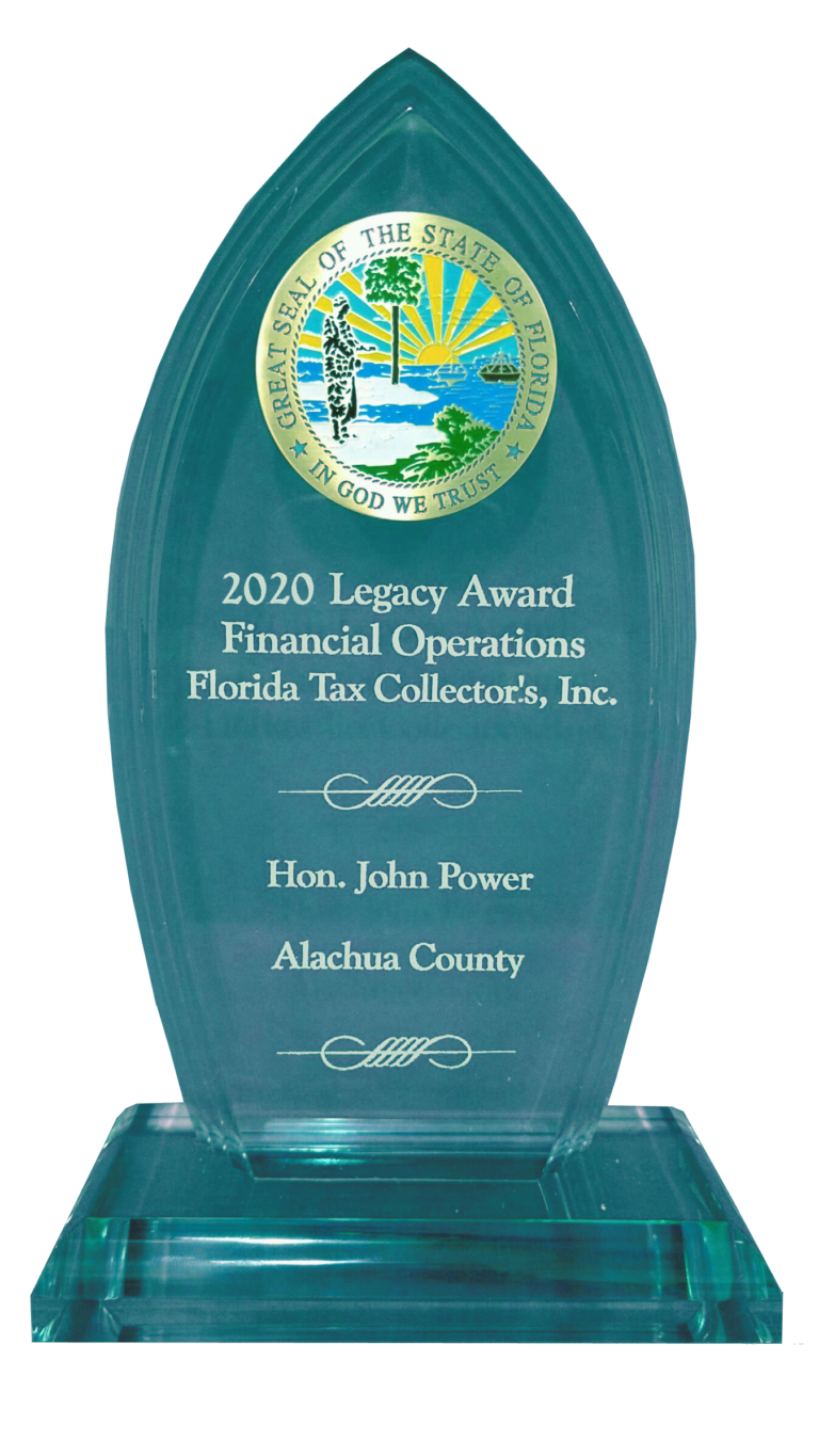Alachua County Tax Collector Integrity. Innovation. Fiscal