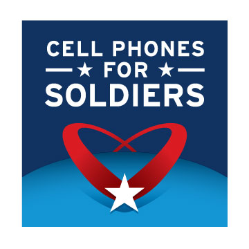 CellPhoneForSoldiers Social Media Four Color Logo